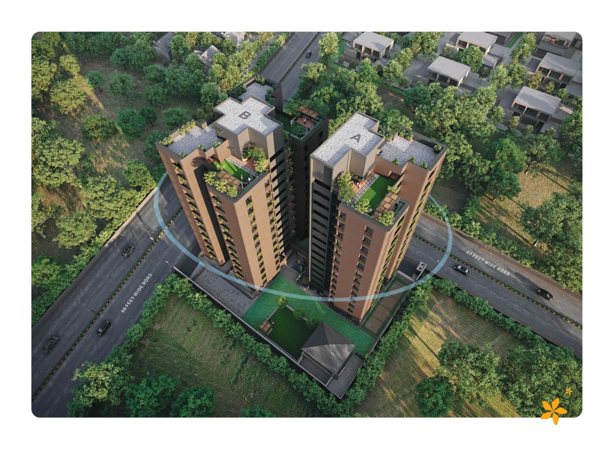 3 BHK 220 square yard in TP 28